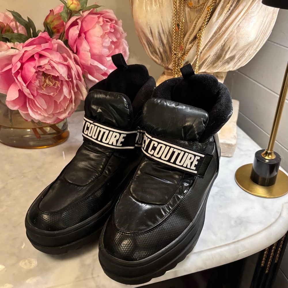 Juicy Couture Black Ankle Boots
